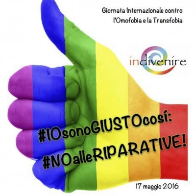 Giornata Internazionale contro omofobia e transfobia