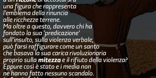 San Francesco e la lotta alla povertà
