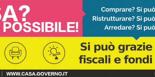 "Casa, cosa possibile!": la campagna del Ministero dell’Economia e delle Finanze