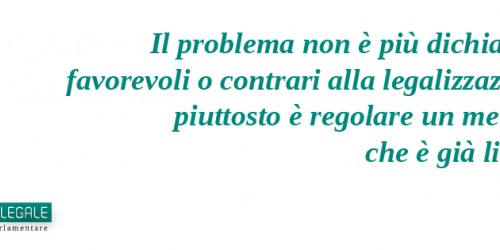 Legalizzazione della cannabis, c'è la proposta di legge.