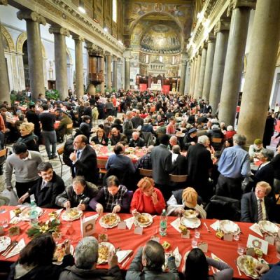 CINQUANT'ANNI DELLA COMUNITÀ DI S. EGIDIO: UN GRAZIE PER L'IMPEGNO QUOTIDIANO A SOSTEGNO DEGLI ULTIMI